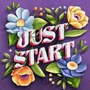 Mein Abschlussprojekt für den Kurs: Digitales Lettering: Kombiniere Blumen und Schrift in Procreate. Un proyecto de Lettering digital y Lettering de Anja J. - 24.02.2023