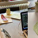 PRIME PROVE CON LA NATURA Ein Projekt aus dem Bereich Traditionelle Illustration von daria minuzzo - 24.02.2023