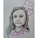 Mi proyecto del curso: Retrato realista con lápiz de grafito. Un proyecto de Ilustración tradicional, Bellas Artes, Bocetado, Dibujo a lápiz, Dibujo, Dibujo de Retrato, Dibujo realista, Dibujo artístico y Dibujo anatómico de Natasha - 06.07.2023