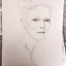 My project for course: Portrait Sketchbooking: Explore the Human Face. Un proyecto de Bocetado, Dibujo, Dibujo artístico y Sketchbook de merestal - 25.02.2023