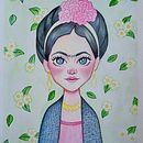 Mi proyecto del curso: Dibujo fan art con acuarela y lápices de colores. Un proyecto de Ilustración tradicional, Pintura, Pintura a la acuarela, Dibujo de Retrato, Ilustración infantil y Dibujo con lápices de colores de alonsoflavia1 - 25.02.2023
