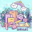 Smile with kawaii. Un proyecto de Ilustración tradicional de Tiziana Moretti - 25.02.2023