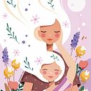 I love you mamy. Un proyecto de Ilustración tradicional de Tiziana Moretti - 25.02.2023
