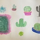 Mi proyecto del curso: Técnicas de ilustración para desbloquear tu creatividad. Design, Traditional illustration, Fine Arts, Painting, Creativit, Creating with Kids, and Sketchbook project by Maria Teresa González Loyo - 02.20.2023