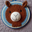 Mi proyecto del curso: Punch needle y crochet: crea personajes únicos. Projekt z dziedziny Craft, Projektowanie zabawek,  Haft,  Tkactwo, DIY, Sz, dełkowanie,  Haft pętelkow, Wzornictwo tekst i liów użytkownika Sonia Laverde - 25.02.2023