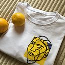 Mi proyecto del curso: Retrato lineal bordado . Bordir, Dan Desain Tekstil proyek oleh Paola Cristancho - 02.27.2023