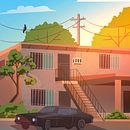 My project for course: Digital Painting for 2D Illustration . Ilustrație tradițională, Ilustrație digitală și Pictură digitală de Tuba S - 02.19.2023