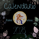 Proyecto Rabbit Wicca Calendario Lunar . Projekt z dziedziny Trad, c, jna ilustracja,  R, sunek, Malowanie akwarelą, Ilustracja w, dawnicza, Design, Projektowanie postaci, Edukacja,  Malarstwo,  Kaligrafia, Papercraft, T, pografia, Grafika wektorowa, Kreat, wność, R i sunek ołówkiem użytkownika Leticia S Torres - 27.02.2023