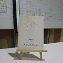 Constellations tablet product. Un proyecto de Artesanía, Carpintería, Diseño de complementos y Diseño de idnty_it - 27.02.2023