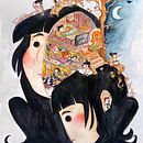 My project for course: Surreal Illustration with Watercolor and Ink. Ilustração tradicional, Artes plásticas, Pintura, Desenho, e Pintura em aquarela projeto de Adriana - 26.02.2023