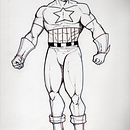 Mi proyecto del curso: Ilustración para cómics: anatomía de un superhéroe. Traditional illustration, Character Design, Comic, Pencil Drawing, and Figure Drawing project by Alex Davila - 02.28.2023