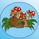 Crab-Like Mushroom. Un proyecto de Ilustración tradicional de Cesar Augusto Boada Lugo - 26.01.2023