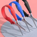 Faber Castell Universal Kids' Scissor. Projekt z dziedziny Design, Projektowanie produktowe, Wzornictwo przem i słowe użytkownika Valkiria Inteligência Criativa - 28.02.2023