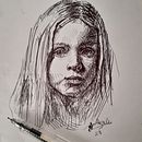 Sketch-Art Claroscuro en Lapicero . % Juan Morales tarafından hazırlanan Eskiz defteri, Ve Portre Çizimi projesi - 02.01.2023