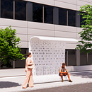 Meu projeto do curso: Modelagem de padrões 3D com Rhino Grasshopper Ein Projekt aus dem Bereich 3D, Architektur, Möbeldesign und - bau, Industriedesign, Innenarchitektur, Produktdesign, 3-D-Modellierung, Digitale Architektur und 3-D-Design von Eduarda Schwalm - 26.02.2023