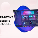 Expert 3D Artist for Website Design | Creating with Spline/Blender. 3D Animation, Design, 3D Modeling, 3D Design, 3D Lettering, 3D, Web Design, and Traditional illustration project by Sara Alvarez - 03.23.1992