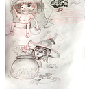 Mi proyecto del curso: Diario de dibujo: crea personajes fantásticos. Design de personagens, Esboçado, Desenho a lápis, Desenho, e Sketchbook projeto de giulianosanguinetti2002 - 28.02.2023