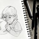 Eindproject van Yaizadoodles. Een project van  Schetsen,  Tekening,  Portrettekening,  Artistieke tekening y Sketchbook van Yaiza - 25.02.2023