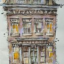 Il mio progetto del corso: Disegno architettonico espressivo con pennarelli colorati. Esboçado, Desenho, Ilustração arquitetônica, Sketchbook e Ilustração com tinta projeto de Barbara Visciano - 01.03.2023