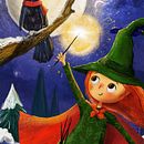Mein Abschlussprojekt für den Kurs: Kinderbuchillustrationen in Procreate: Male magische Szenerien. Un proyecto de Ilustración tradicional, Ilustración digital, Ilustración infantil, Pintura digital y Álbum ilustrado						 de nic_schoch_1 - 02.03.2023