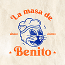 Mi proyecto del curso: Branding: diseña logos originales a mano - La masa de Benito. Un progetto di Design, Br, ing, Br, identit, Graphic design, Packaging, Lettering, Design di loghi, H e lettering di Jair Gabriel Del Mazo - 27.08.2022