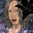 Meu projeto do curso: Auto Retrato Ilustrado com Procreate. Un projet de Illustration traditionnelle, Illustration vectorielle, Illustration numérique , et Dessin de portrait de Nicol Wu - 04.03.2023