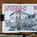 Il mio progetto del corso: Diario illustrato: riempi il tuo sketchbook di esperienze. Een project van Traditionele illustratie,  Schetsen, Sketchbook,  Illustratie met inkt y  Tekening van darkfuffy - 04.03.2023