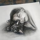 My project for course: Artistic Charcoal Portraiture: Creating Atmosphere . % marina_kozlovskaya tarafından hazırlanan Geleneksel illüstras, on, Güzel sanatlar, Çizim, Portre Çizimi, Gerçekçi Çizim, Ve Sanatsal Çizim projesi - 03.04.2023