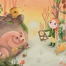 My project for course: Children’s Illustration with Procreate: Paint Magical Scenes Ein Projekt aus dem Bereich Traditionelle Illustration, Digitale Illustration, Kinderillustration, Digitale Malerei und Bilderbücher von vickyb512 - 03.03.2023