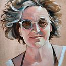 My project for course: Portrait Painting with Oil: Explore Light and Shade. Fine Arts, Painting, and Oil Painting project by Randi Berliner - 03.06.2023