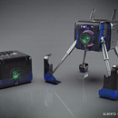 Mi proyecto del curso: Introducción al modelado hard surface  . % Alberto Gallego tarafından hazırlanan 3D, Ve 3D Modelleme projesi - 03.06.2023