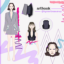 Mi proyecto del curso: Artbook de moda: crea figurines en Adobe Illustrator. Un progetto di Illustrazione tradizionale, Graphic design, Illustrazione vettoriale, Fashion design, Illustrazione digitale e Illustrazione di moda di marttusuarez - 07.03.2023