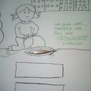 Mon projet du cours : Techniques narratives pour histoires illustrées. Ilustração tradicional, Pintura em aquarela, Stor, telling, Stor, board, Ilustração infantil, Narrativa, e Escrita de ficção projeto de anouck_bonjean - 07.03.2023