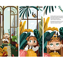 Mon projet du cours : Illustration de livres jeunesse : créez un portfolio en ligne. Ilustração tradicional, Design editorial, Stor, board, Desenvolvimento de portfólio, Ilustração infantil, Narrativa, Gestão e produtividade, e Álbum ilustrado projeto de Sophie Palindrome - 07.03.2023
