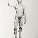 Meu projeto do curso: Desenho realista da figura humana. Un progetto di Illustrazione tradizionale, Belle arti, Bozzetti, Disegno a matita, Disegno, Disegno realistico e Disegno anatomico di Lucas Ramos - 07.03.2023