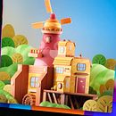 My project for course: Modeling a Colorful 3D World in Cinema 4D and Redshift. Un proyecto de 3D, Ilustración digital, Modelado 3D y Diseño 3D de Alexander Mayzler - 02.03.2023