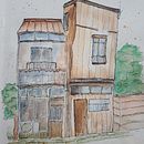 My project for course: Expressive Architectural Sketching with Colored Markers. Sketching, Drawing, Architectural Illustration, Sketchbook & Ink Illustration project by christa.dewitte1 - 03.08.2023