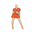 Desenvolvimento de short + cropped. Fashion Design project by Priscila Raquel - 03.06.2023