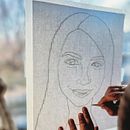 My project for course: Cross-Stitch Portrait Creation. Projekt z dziedziny  Haft,  Dekoracja wnętrz, Wzornictwo tekst i liów użytkownika wunderkind_gallery - 08.03.2023