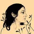 Mi proyecto del curso: Técnicas de dibujo tradicional con Procreate. Traditional illustration, Drawing, Digital Illustration, Portrait Drawing, and Digital Drawing project by Ana Isabel Latorre López Villalta - 03.09.2023