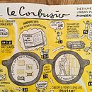Sketchnoting 101: "The world through the eyes of Le Corbusier". Projekt z dziedziny Trad, c, jna ilustracja, Doradztwo kreat, wne, T, pografia, Kreat, wność,  R, sunek, Zarządzanie portfolio, Komunikacja,  Pismo dekorac i jne użytkownika mrcl_sketches - 09.03.2023