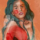 Mi proyecto del curso: Retrato ilustrado con Procreate. Un proyecto de Ilustración tradicional, Ilustración vectorial, Ilustración digital y Dibujo de Retrato de Ronaldo Peraza Rodríguez - 10.03.2023
