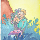 Meu projeto do curso: Ilustração de contos de fadas com aquarela Ein Projekt aus dem Bereich Traditionelle Illustration, Malerei, Zeichnung, Aquarellmalerei, Bildende Künste und Bleistiftzeichnung von Cecilia Tezuka - 10.03.2023