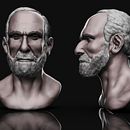 Mi proyecto del curso: Retrato 3D realista con ZBrush y KeyShot . 3D, modelare 3D și design de caractere 3D de Ezequiel Blanco - 03.10.2023
