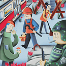 My project for course: Character Exploration for Expressive Illustration. Projekt z dziedziny Trad, c, jna ilustracja, Projektowanie postaci,  R, sunek, Ilustracja c i frowa użytkownika Olga Shelkunova - 05.03.2023