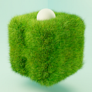 Cubo de cesped. Un progetto di 3D di Daniel Alejandro Pereira Ramirez - 09.03.2023