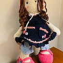 Mi proyecto del curso: Elaboración de muñecas amigurumi románticas. Un progetto di Artigianato, Design di giocattoli, Fiber Art, Uncinetto, Amigurumi e Textile Design di Delka Torres Cardenas - 11.03.2023