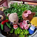 Mi proyecto del curso: Amigurumis: tejido de marionetas de dedo a crochet. Un progetto di Uncinetto, Amigurumi e Textile Design di ezcaray2015 - 12.03.2023