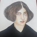 Mon projet du cours : Portrait à l'aquarelle d'après une photo. Projekt z dziedziny Trad, c, jna ilustracja, Malowanie akwarelą i Portret użytkownika jessica_chekroun - 12.03.2023