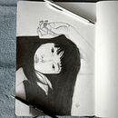 Mon projet du cours : Carnet de portraits : explorez le visage humain. Un proyecto de Bocetado, Dibujo, Dibujo de Retrato, Dibujo artístico y Sketchbook de Lauralee Dumez - 12.03.2023